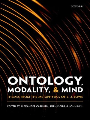 cover image of Ontology, Modality, and Mind